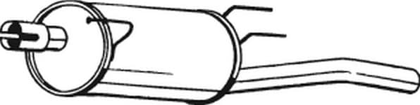 Rear Muffler 185-637