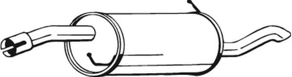 Rear Muffler 154-423