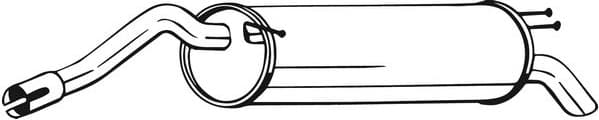 Rear Muffler 148-185