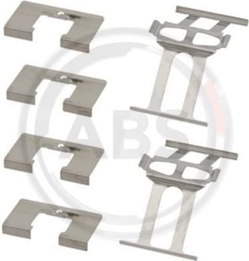 Accessory Kit, disc brake pad 1863Q