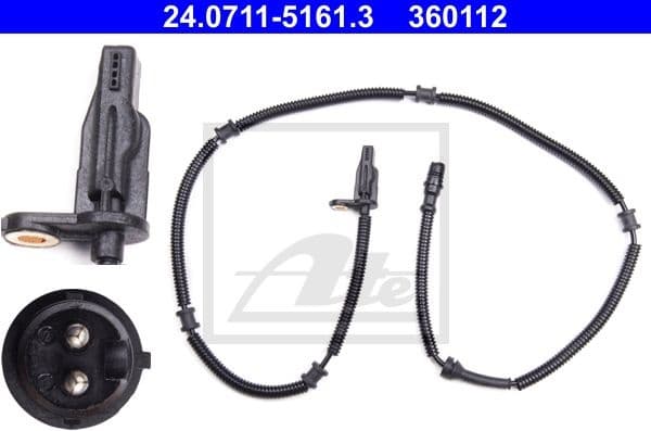 Sensor, wheel speed 24.0711-5161.3
