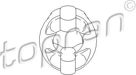 Mount, exhaust system 500 184