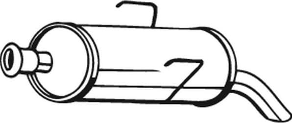 Rear Muffler 190-115