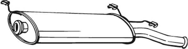 Rear Muffler 135-507