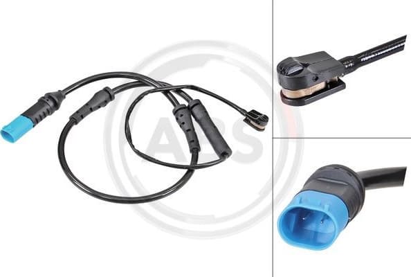 Warning Contact, brake pad wear 39813