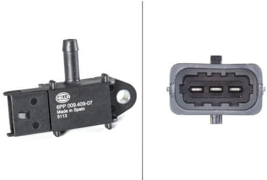 Sensor, exhaust pressure 6PP 009 409-071