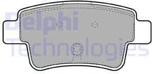Brake Pad Set, disc brake LP1965