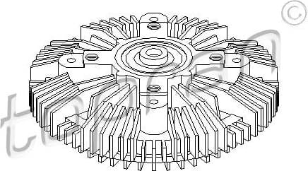 Clutch, radiator fan 109 606