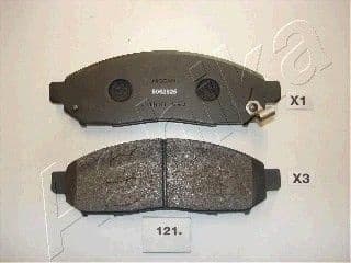 Brake Pad Set, disc brake 50-01-121