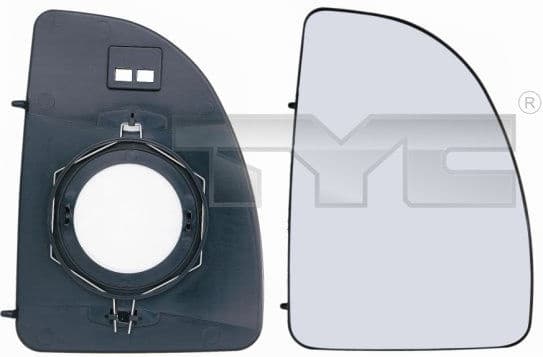 Mirror Glass, exterior mirror 305-0089-1