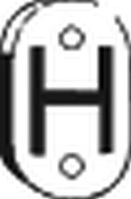 Mount, exhaust system 255-622