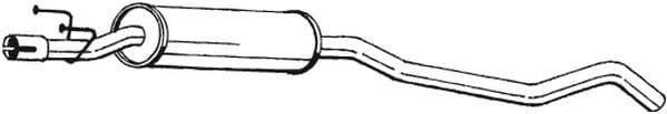 Centre Muffler 281-039