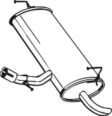 Rear Muffler 145-285