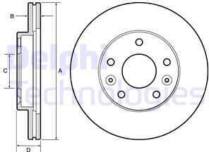 Brake Disc BG4455