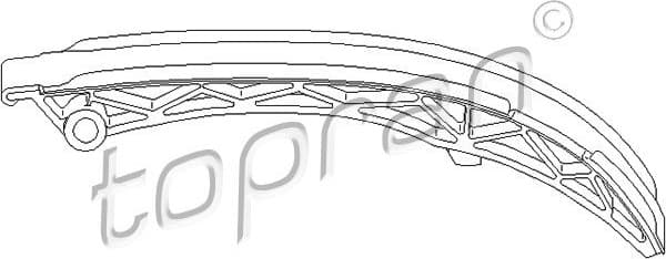Tensioner Guide, timing chain 407 906