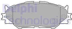 Brake Pad Set, disc brake LP1977