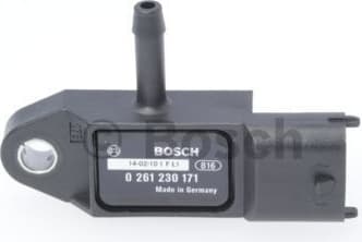 Sensor, boost pressure 0261230171