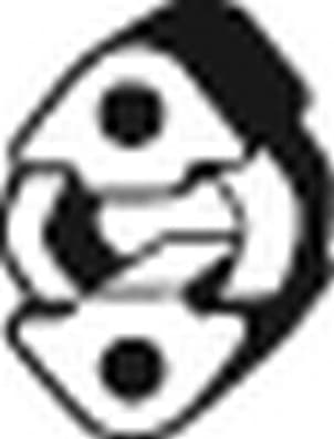 Mount, exhaust system 255-058