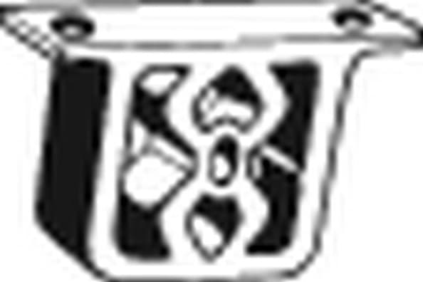 Mount, exhaust system 255-219