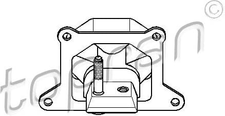 Mounting, engine 201 398