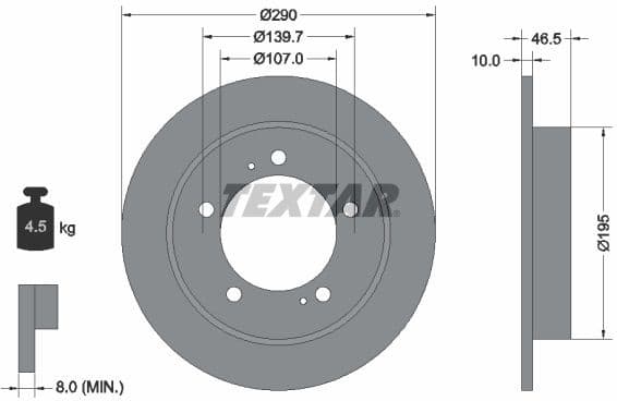 Brake Disc PRO 92066003