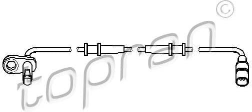 Sensor, wheel speed 401 545