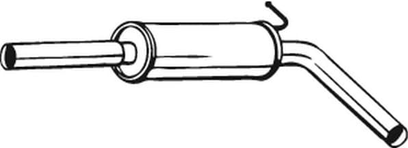 Centre Muffler 233-633