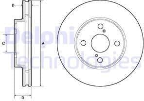 Brake Disc BG3734