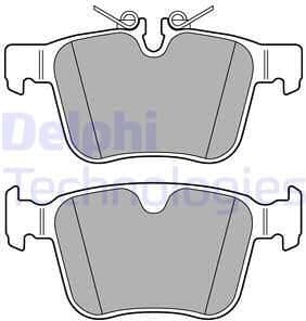 Brake Pad Set, disc brake LP3167