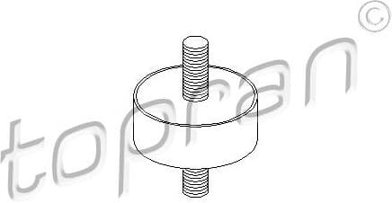 Mounting, radiator 104 389 - image 2