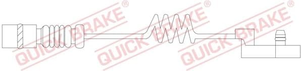 Warning Contact, brake pad wear WS 0111 A