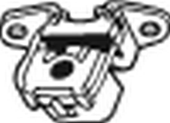Mount, exhaust system 255-186