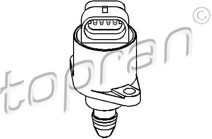 Idle Control Valve, air supply 721 466