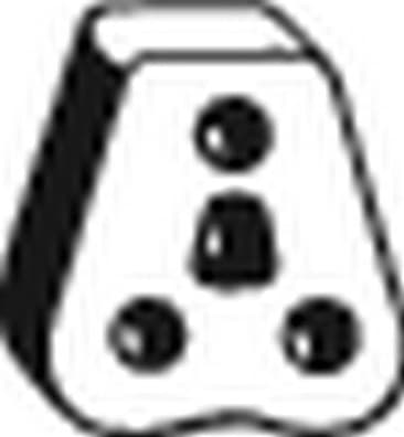 Mount, exhaust system 255-044