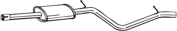 Centre Muffler 284-395