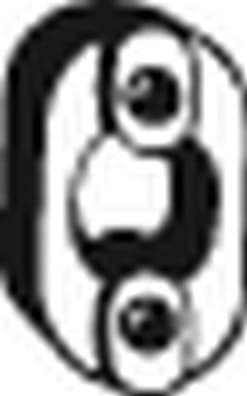 Mount, exhaust system 255-210