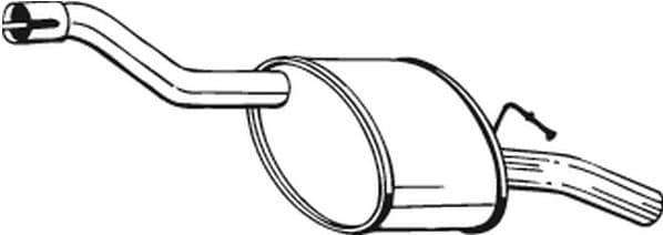 Rear Muffler 154-325