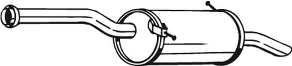 Rear Muffler 135-121