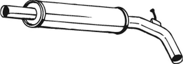 Centre Muffler 227-109