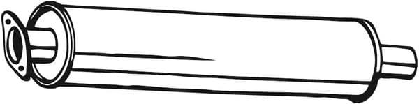 Front Muffler 154-711