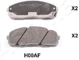 Brake Pad Set, disc brake 50-0H-H00