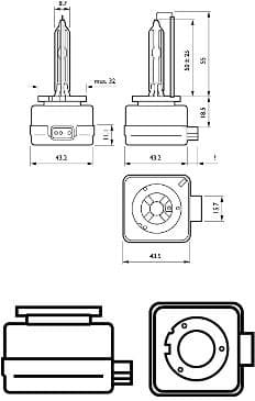 Bulb Xenon Vision 42403VIS1 - image 3