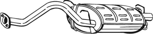 Rear Muffler 163-349