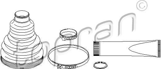 Bellow Kit, drive shaft 113 002