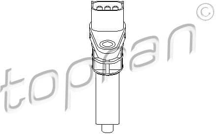 Sensor, odometer 207 446