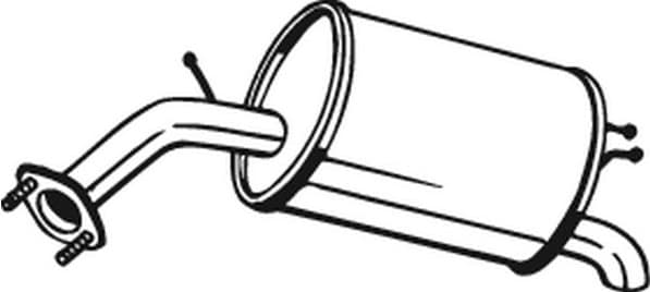Rear Muffler 128-007