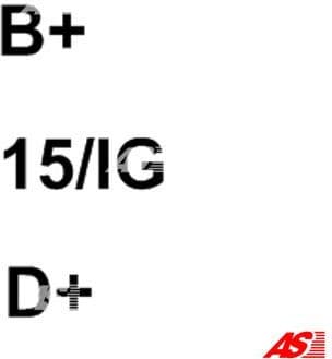 Alternator AS A0054 - image 5