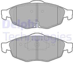 Brake Pad Set, disc brake LP1963