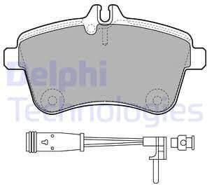 Brake Pad Set, disc brake LP1938