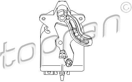 Actuator, blending flap 111 094